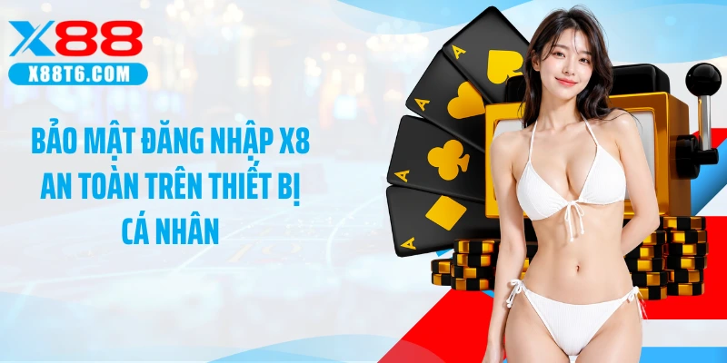 Bảo mật đăng nhập X88 an toàn trên thiết bị cá nhân