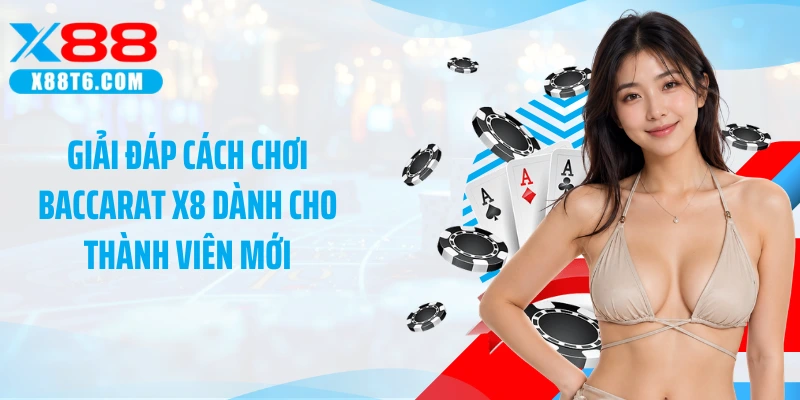 Giải đáp cách chơi baccarat X8 dành cho thành viên mới