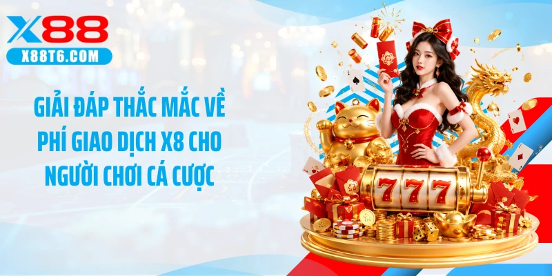 Giải đáp thắc mắc về phí giao dịch X88 cho người chơi cá cược